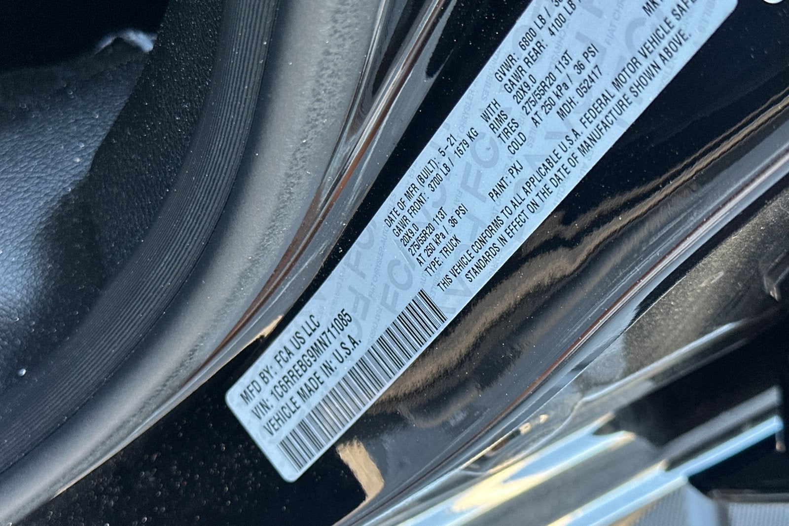 2021 RAM 1500 Big Horn/Lone Star