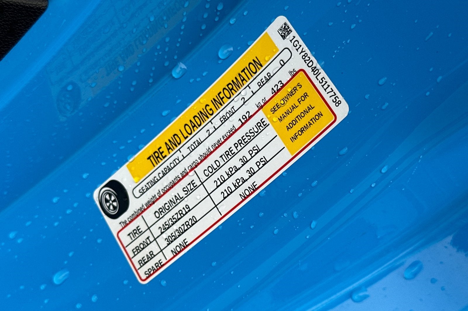 2020 Chevrolet Corvette Stingray 3LT