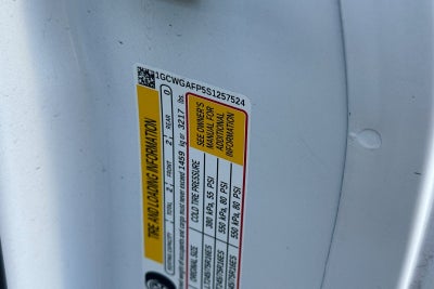 2025 Chevrolet Express 2500 Work Van Cargo