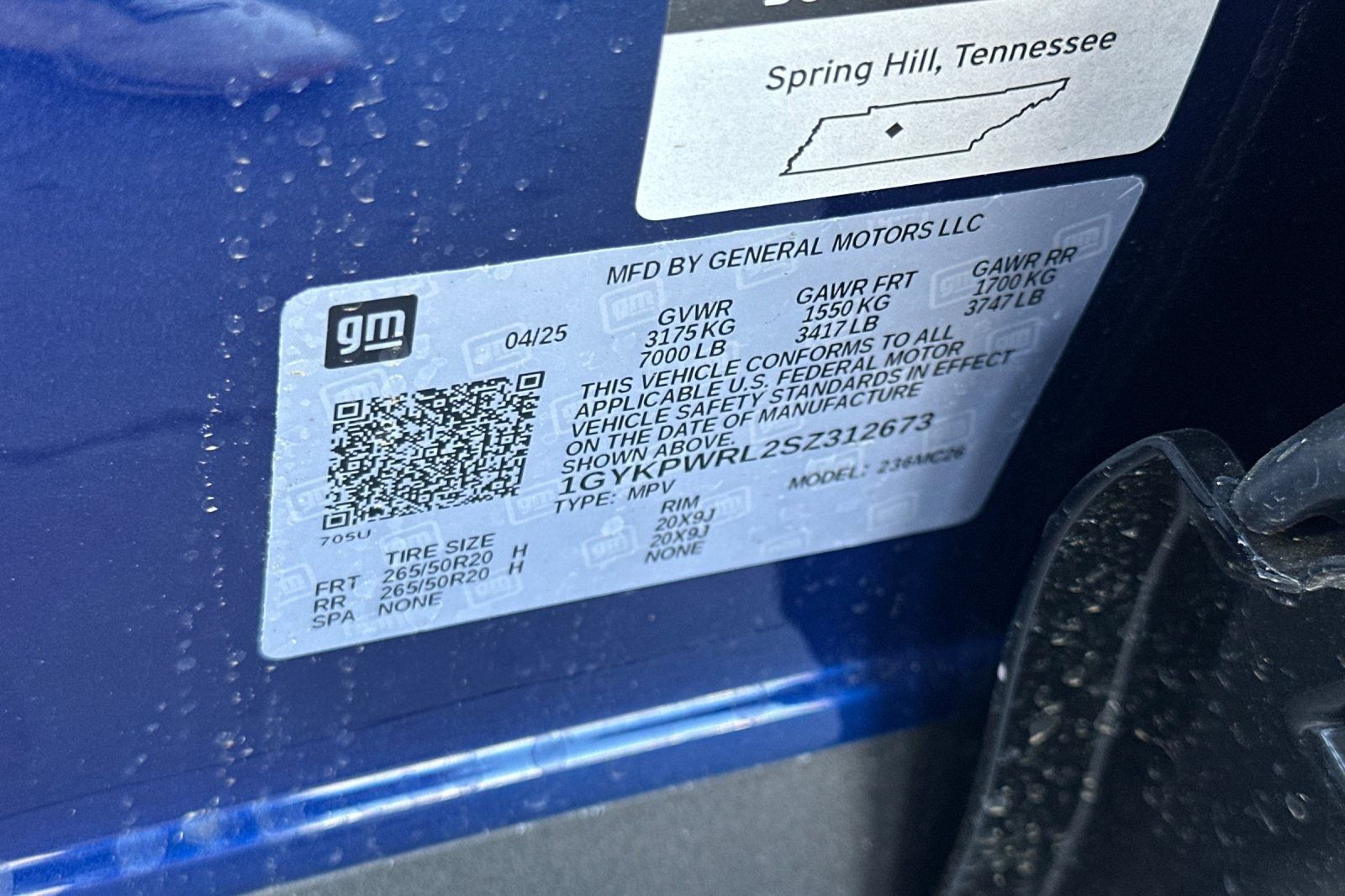 2025 Cadillac LYRIQ Sport