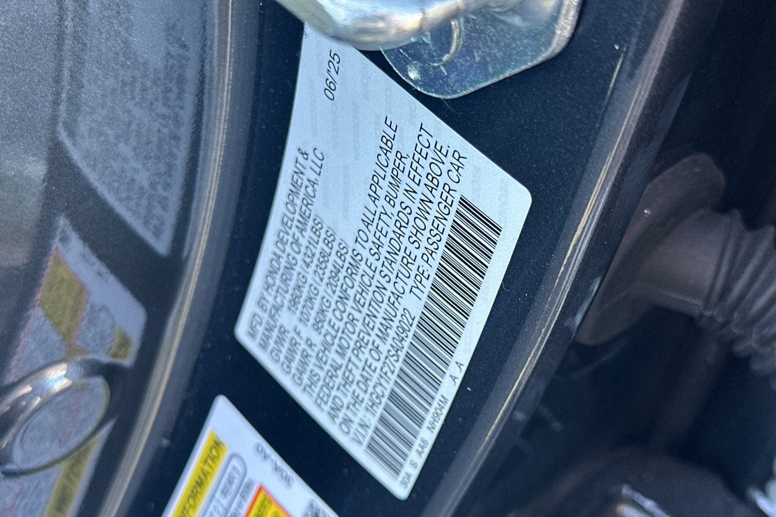 2025 Honda Accord LX
