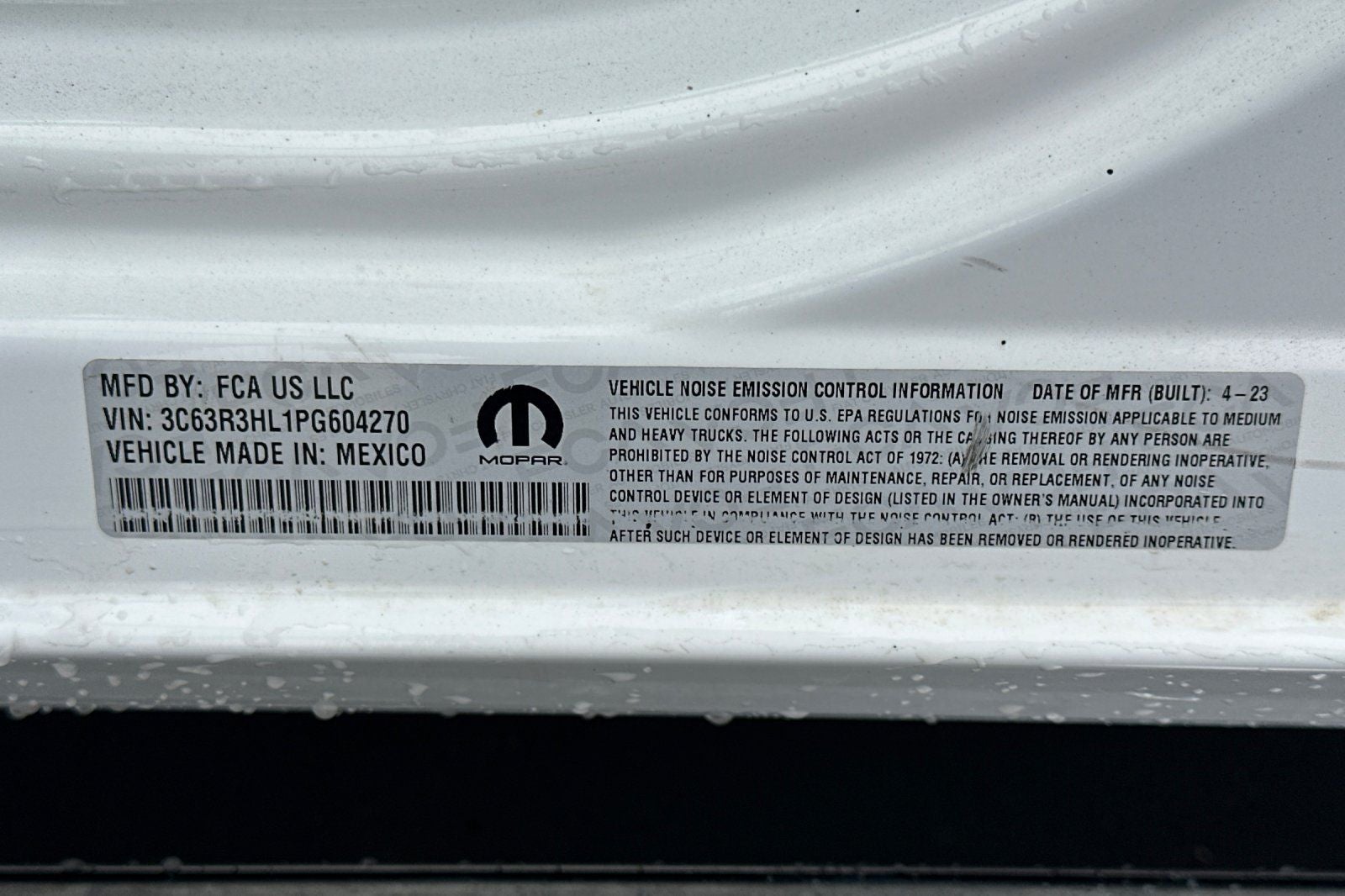 2023 RAM 3500 Big Horn