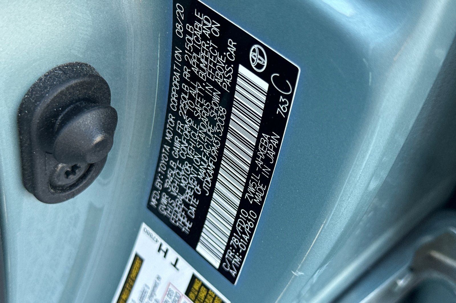 2021 Toyota Prius LE