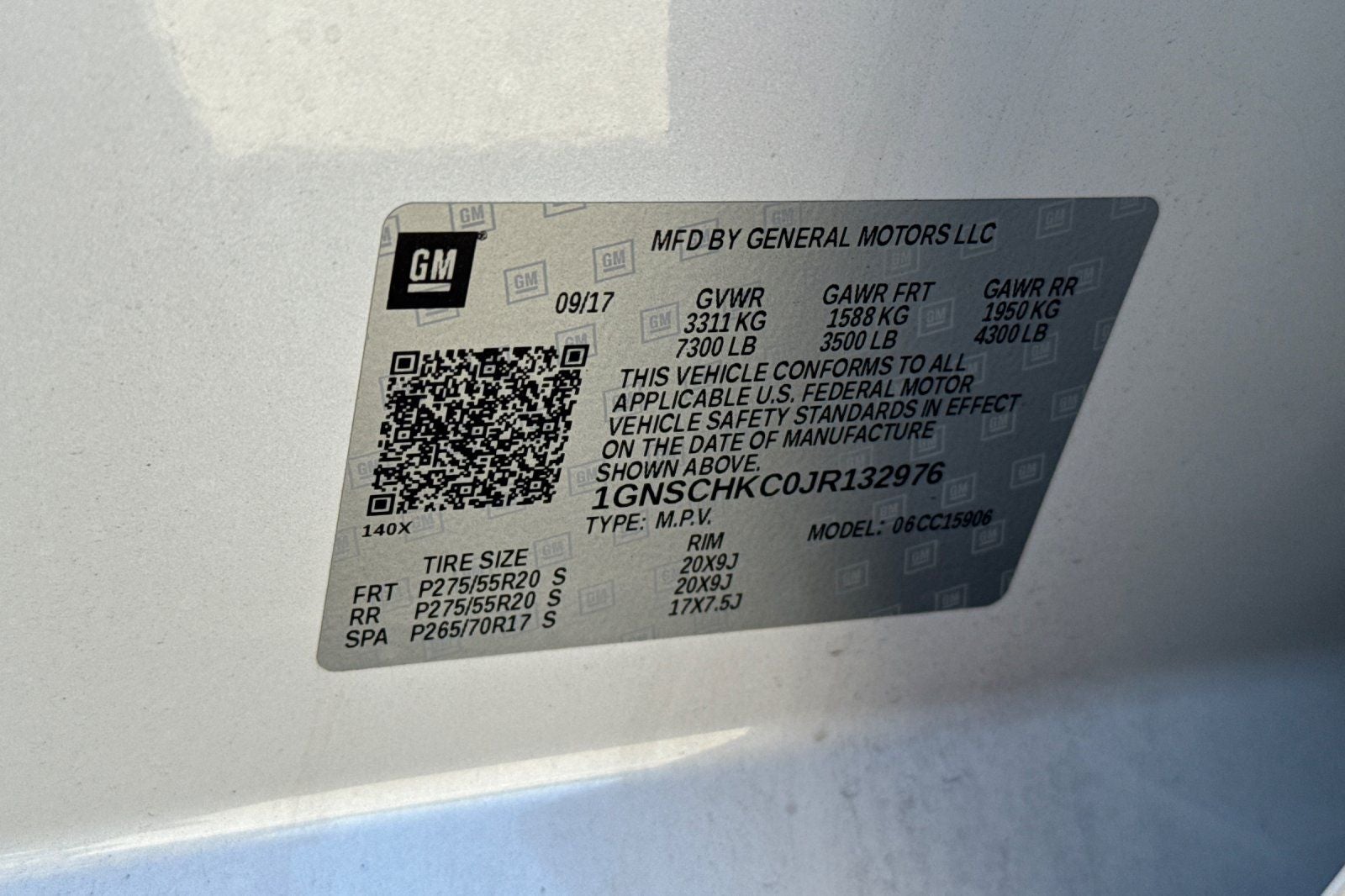 2018 Chevrolet Suburban LT