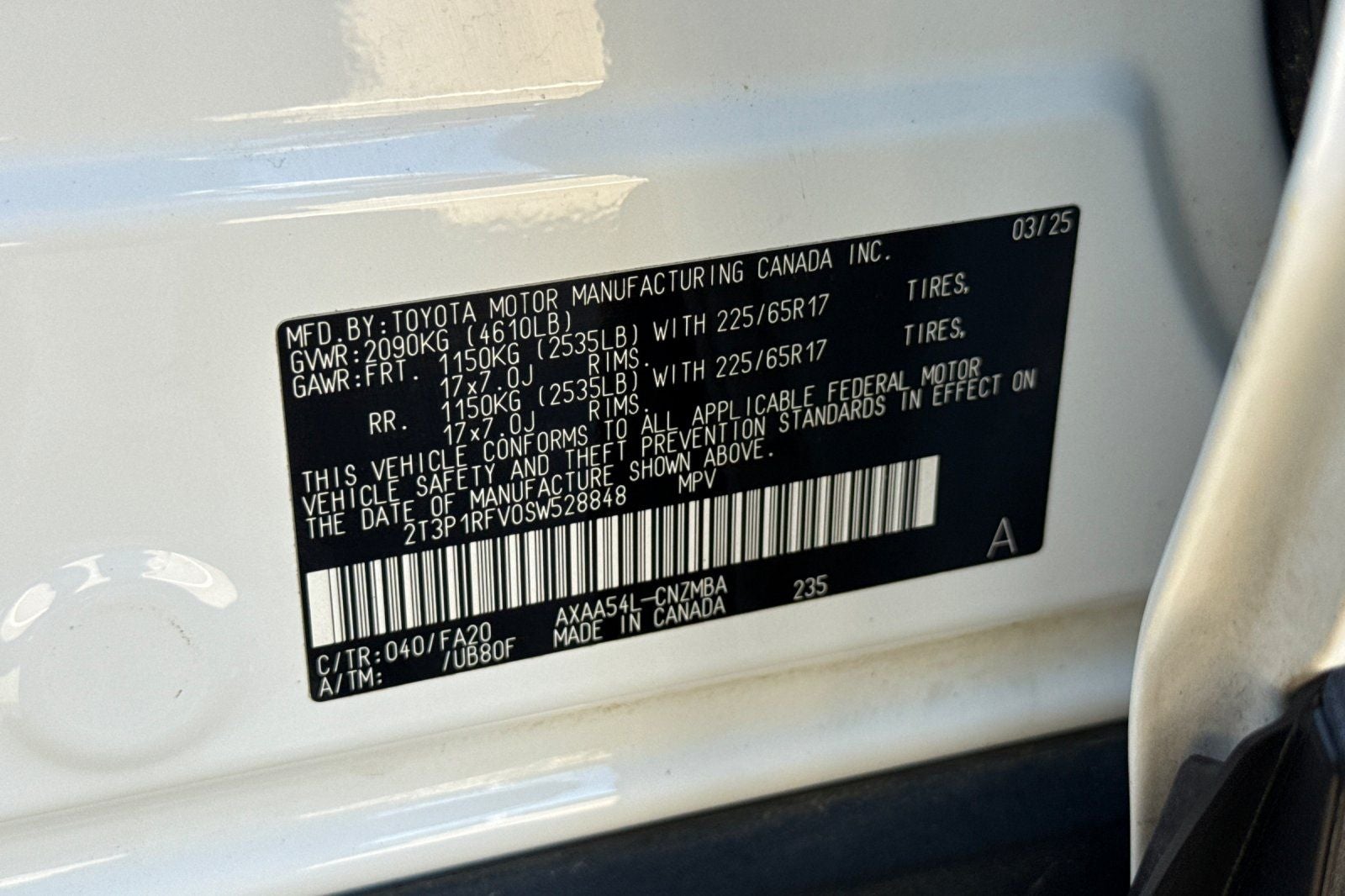 2025 Toyota RAV4 XLE