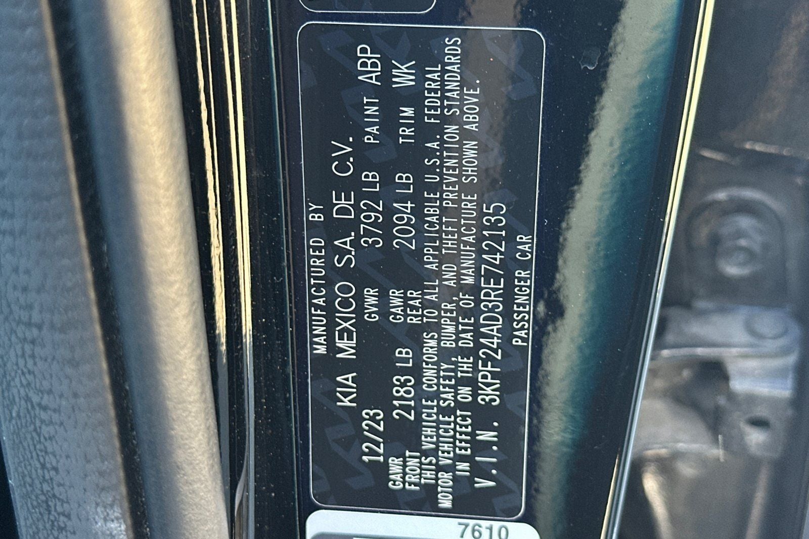 2024 Kia Forte LXS