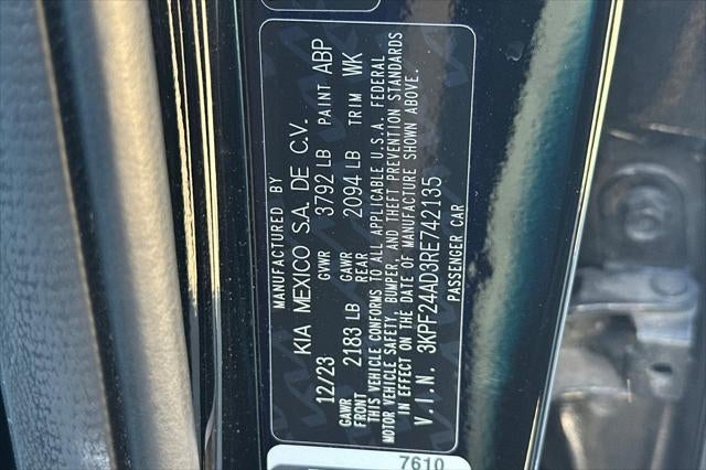 2024 Kia Forte LXS