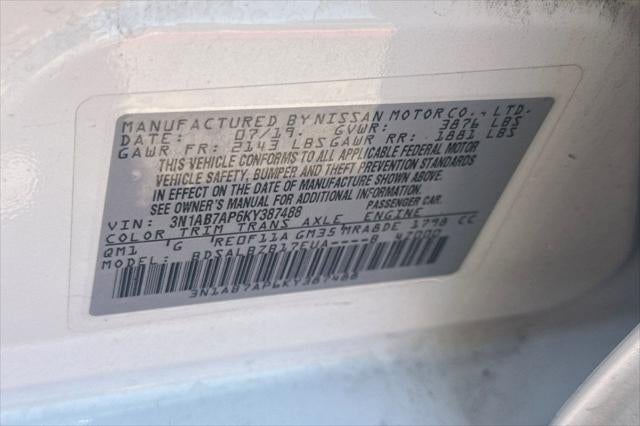 2019 Nissan Sentra S