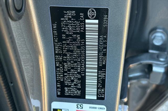 2025 Toyota Camry XSE