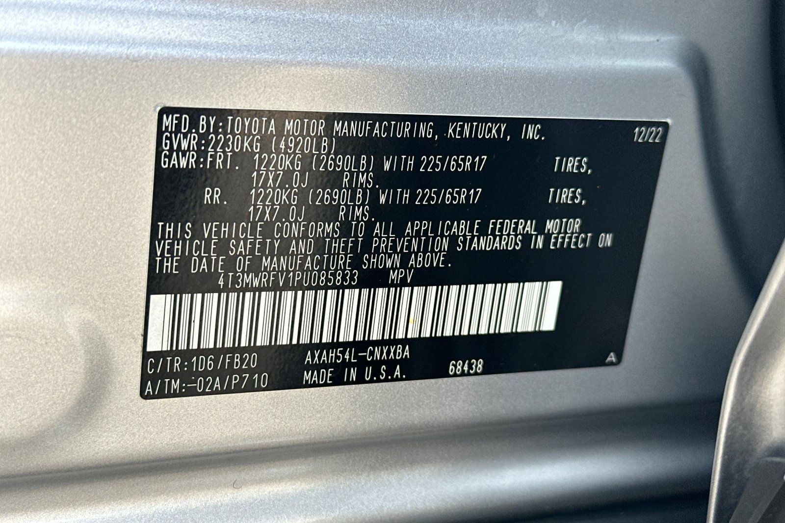 2023 Toyota RAV4 Hybrid LE