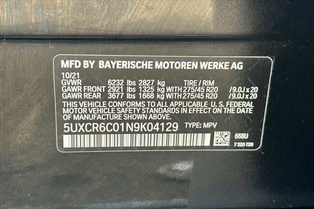 2022 BMW X5 xDrive40i