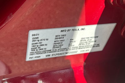 2021 Tesla Model Y Long Range
