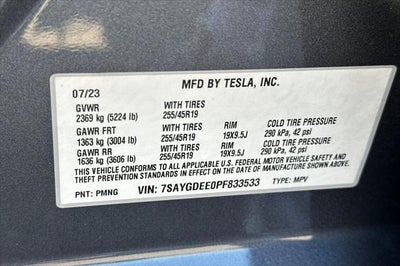 2023 Tesla Model Y Long Range
