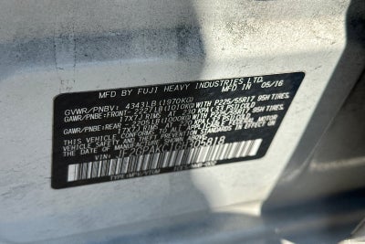 2016 Subaru Crosstrek 2.0i Limited