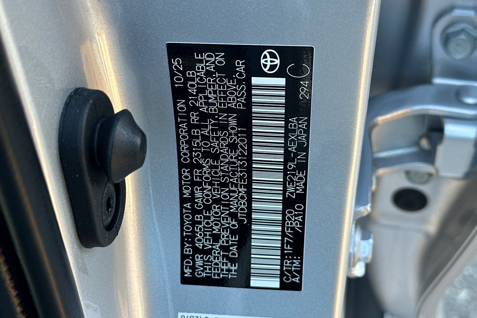 2026 Toyota Corolla Hybrid LE