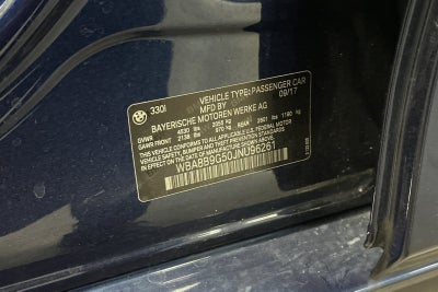 2018 BMW 3 Series 330i