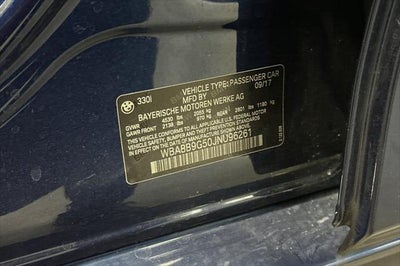 2018 BMW 3 Series 330i