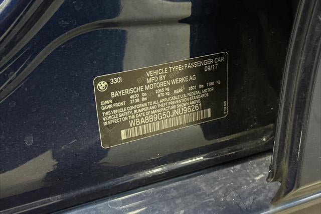 2018 BMW 3 Series 330i