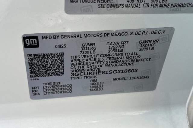 2025 Chevrolet Silverado 1500 ZR2