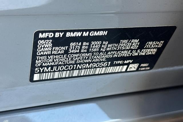 2022 BMW X5 M Sports Activity Vehicle