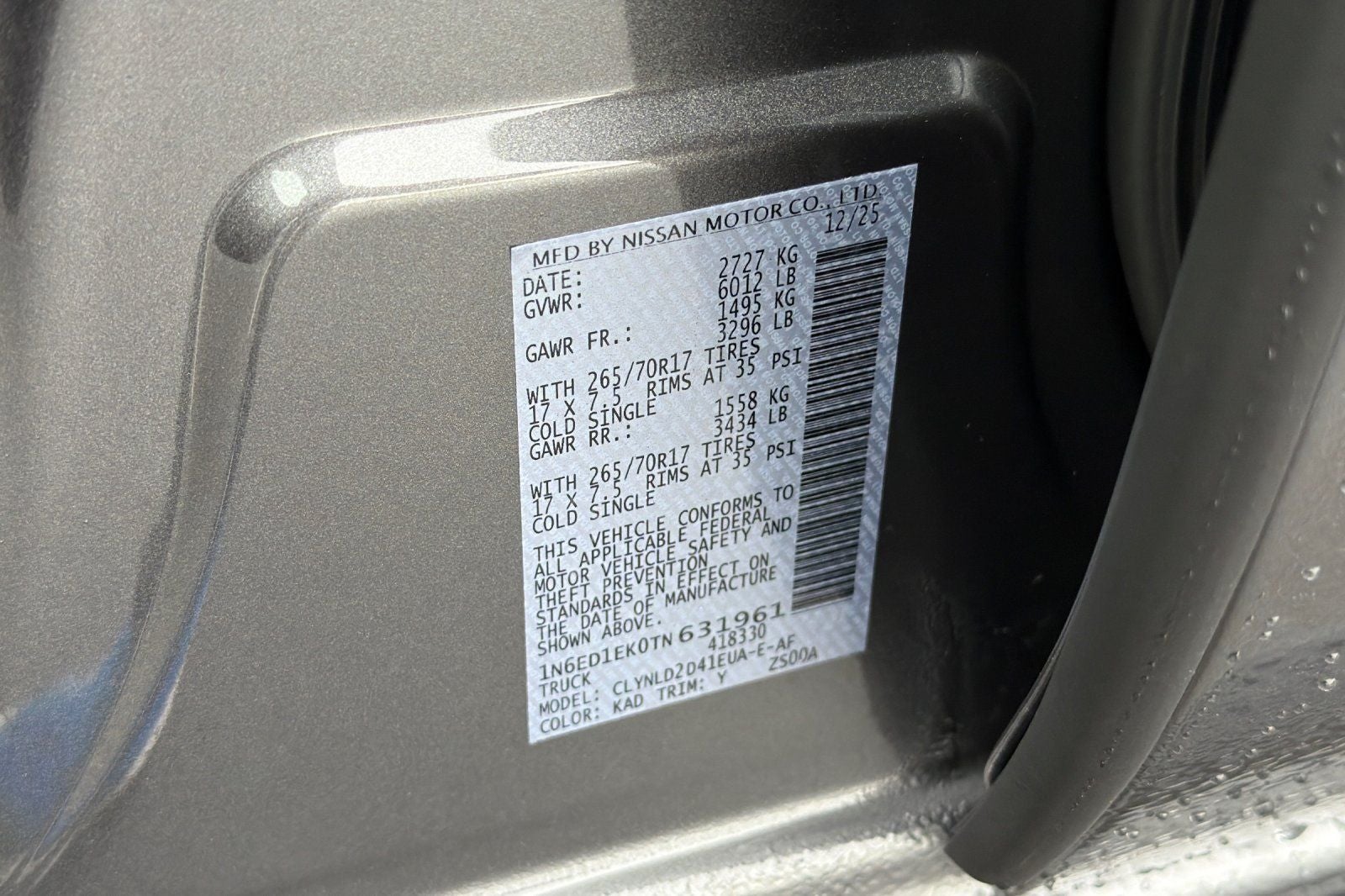 2026 Nissan Frontier PRO-4X