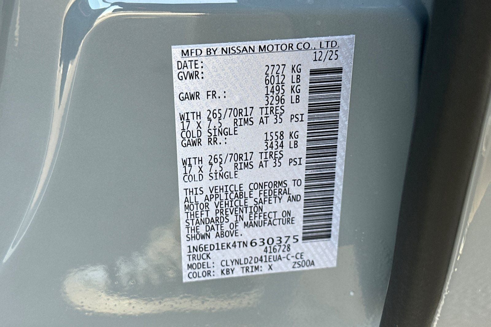 2026 Nissan Frontier PRO-4X ROUSH