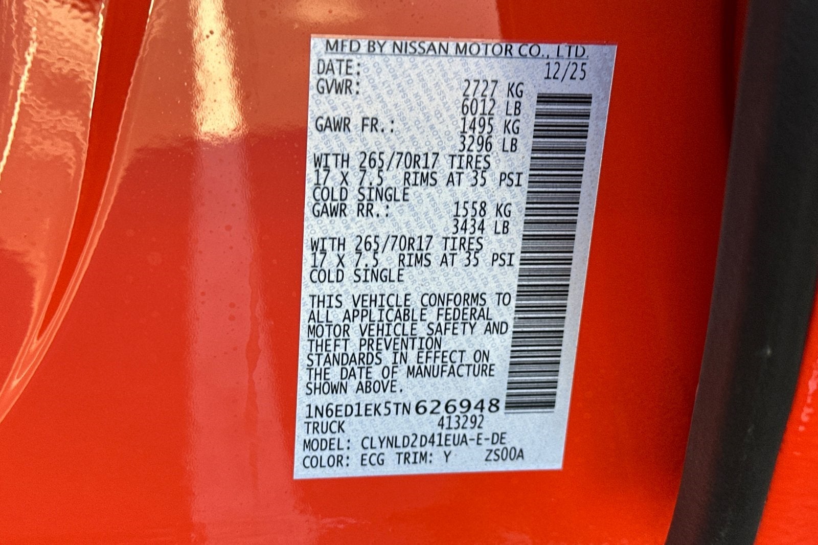 2026 Nissan Frontier PRO-4X