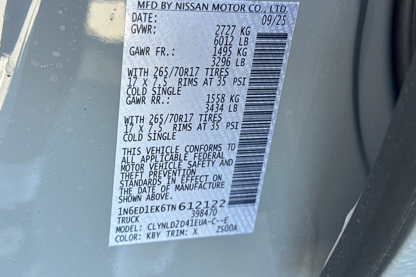 2026 Nissan Frontier PRO-4X