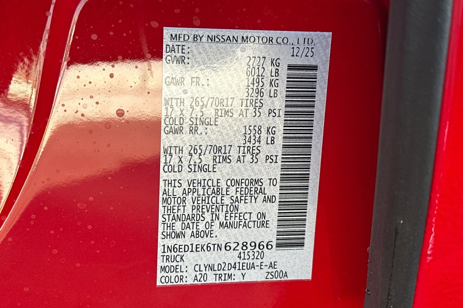 2026 Nissan Frontier PRO-4X