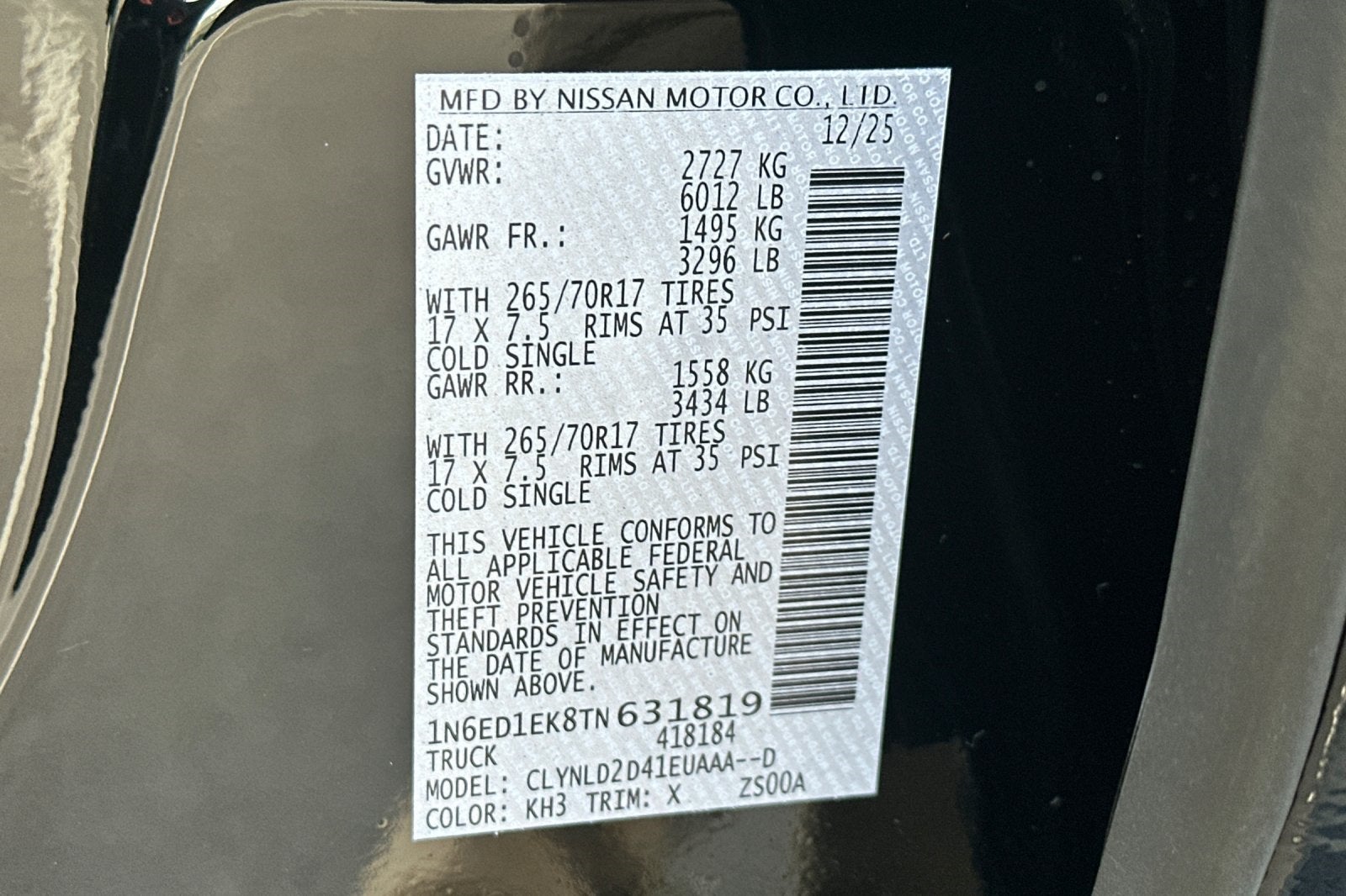 2026 Nissan Frontier PRO-4X