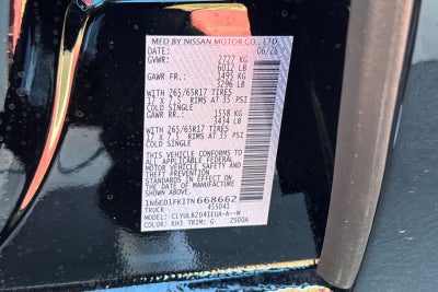 2026 Nissan Frontier SV