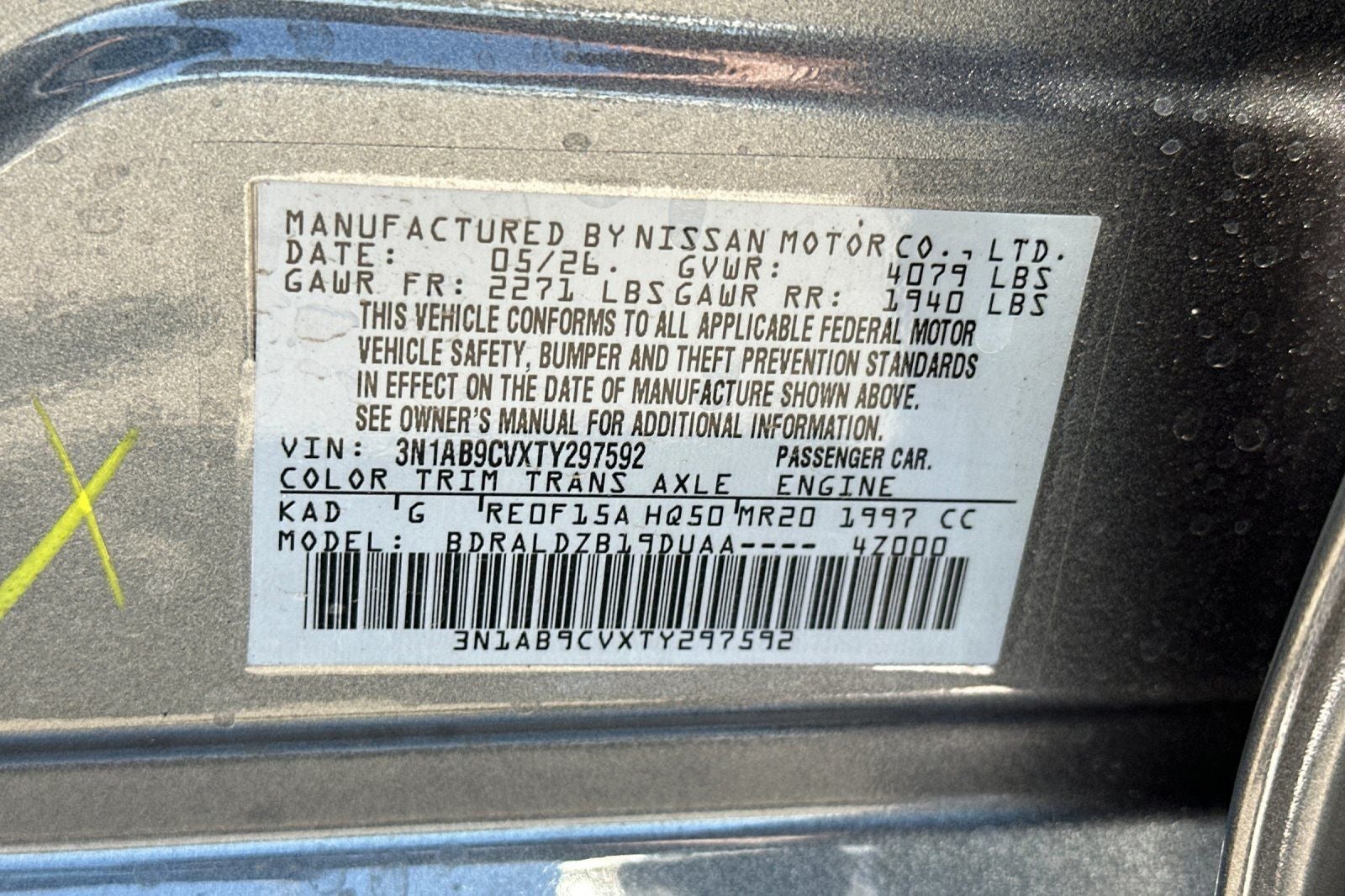 2026 Nissan Sentra SV