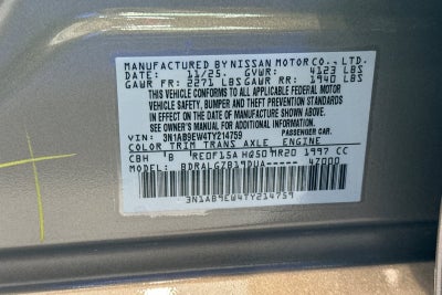 2026 Nissan Sentra SL