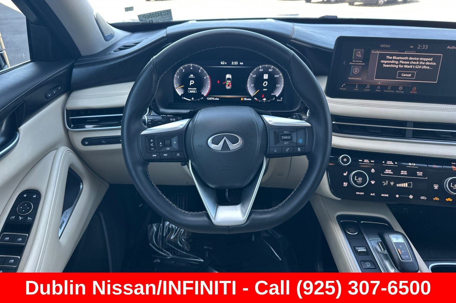 2025 INFINITI QX60 Sensory