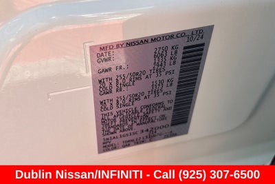 2025 INFINITI QX60 Sensory