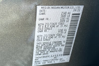 2026 Nissan Murano SV