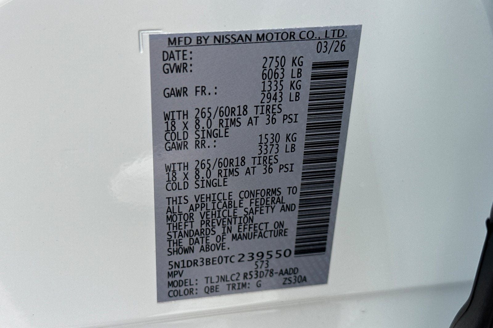 2026 Nissan Pathfinder Rock Creek