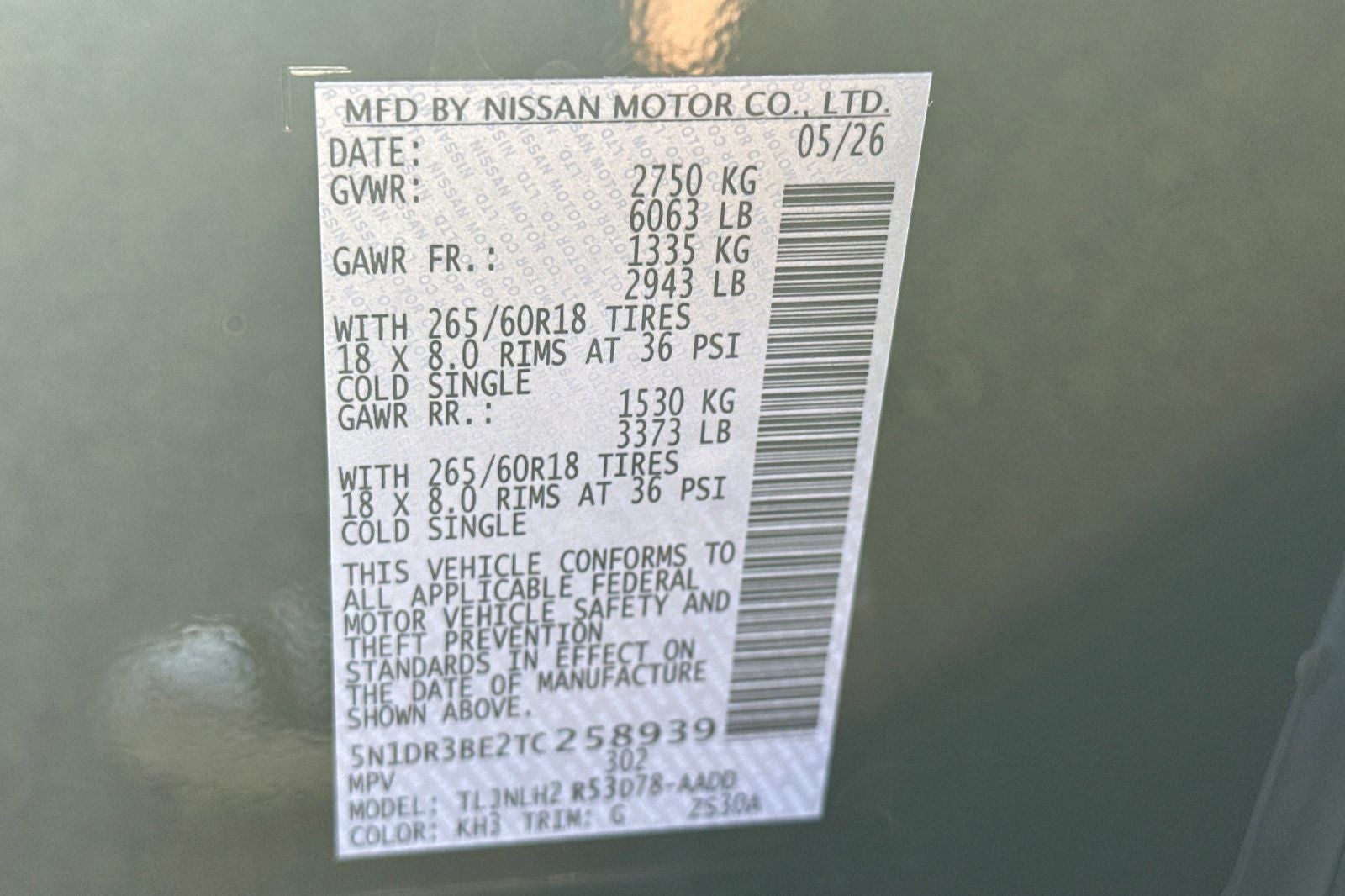 2026 Nissan Pathfinder Rock Creek
