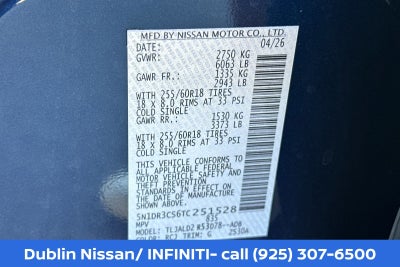 2026 Nissan Pathfinder SL