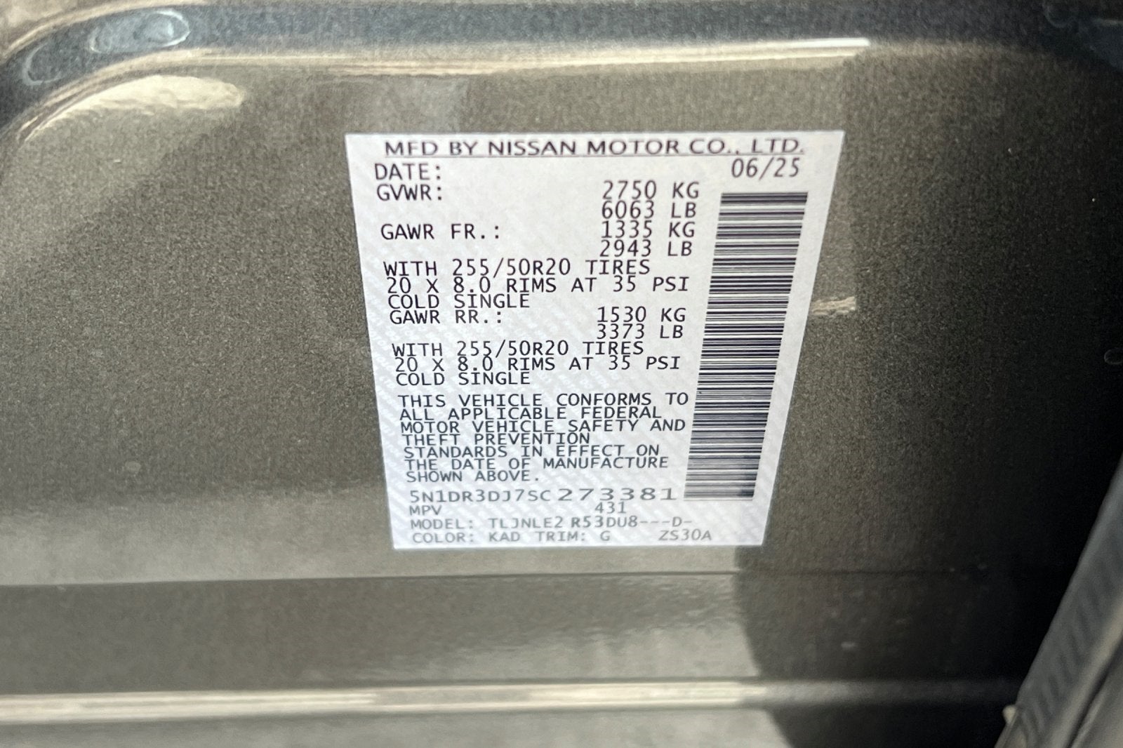 2025 Nissan Pathfinder Platinum