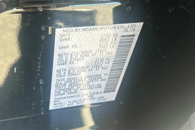 2026 Nissan Pathfinder Platinum