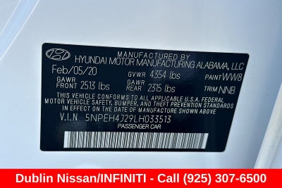 2020 Hyundai Sonata Limited