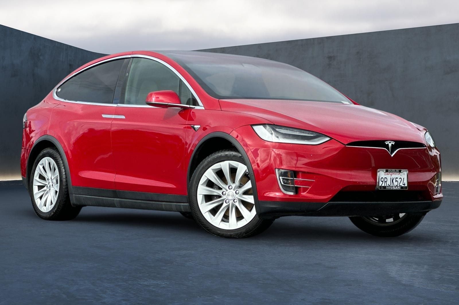 Used 2021 Tesla Model X Long Range Plus with VIN 5YJXCDE21MF319731 for sale in Dublin, CA