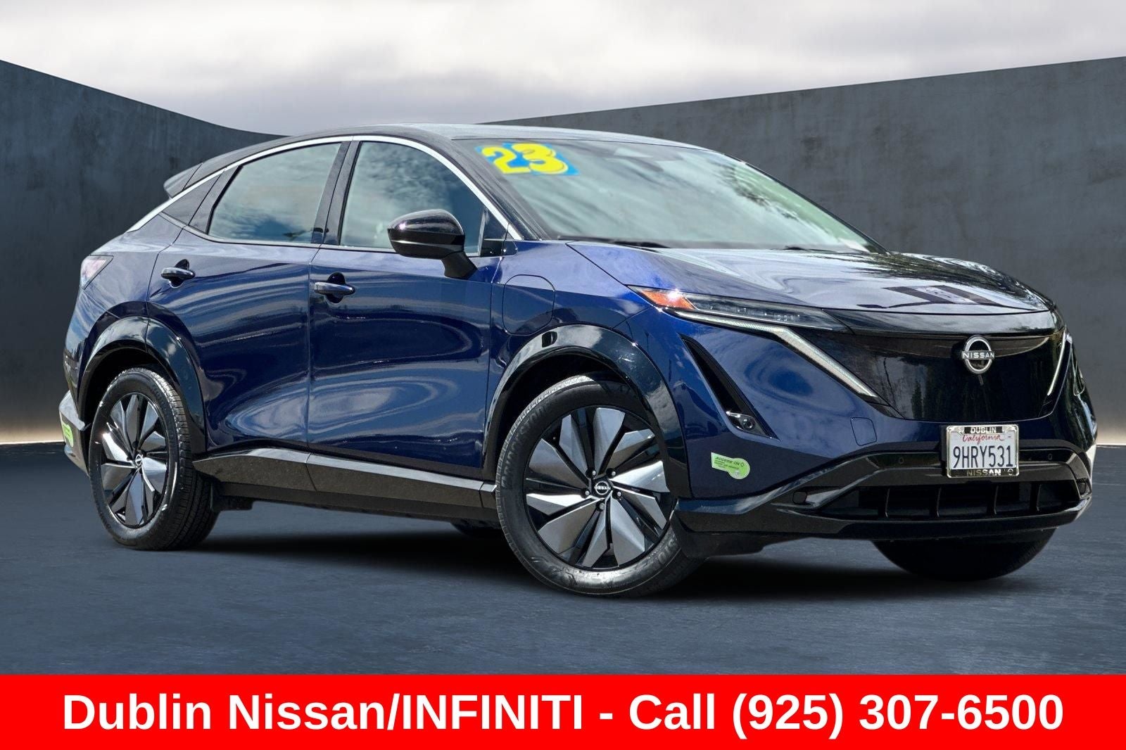 Used 2023 Nissan Ariya Engage with VIN JN1AF0BAXPM408407 for sale in Dublin, CA