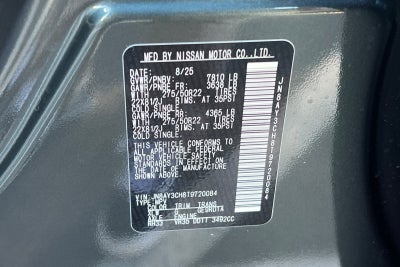 2026 Nissan Armada Platinum Reserve