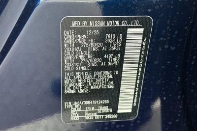 2026 Nissan Armada PRO-4X