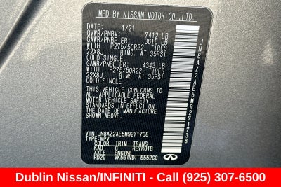 2021 INFINITI QX80 Premium Select