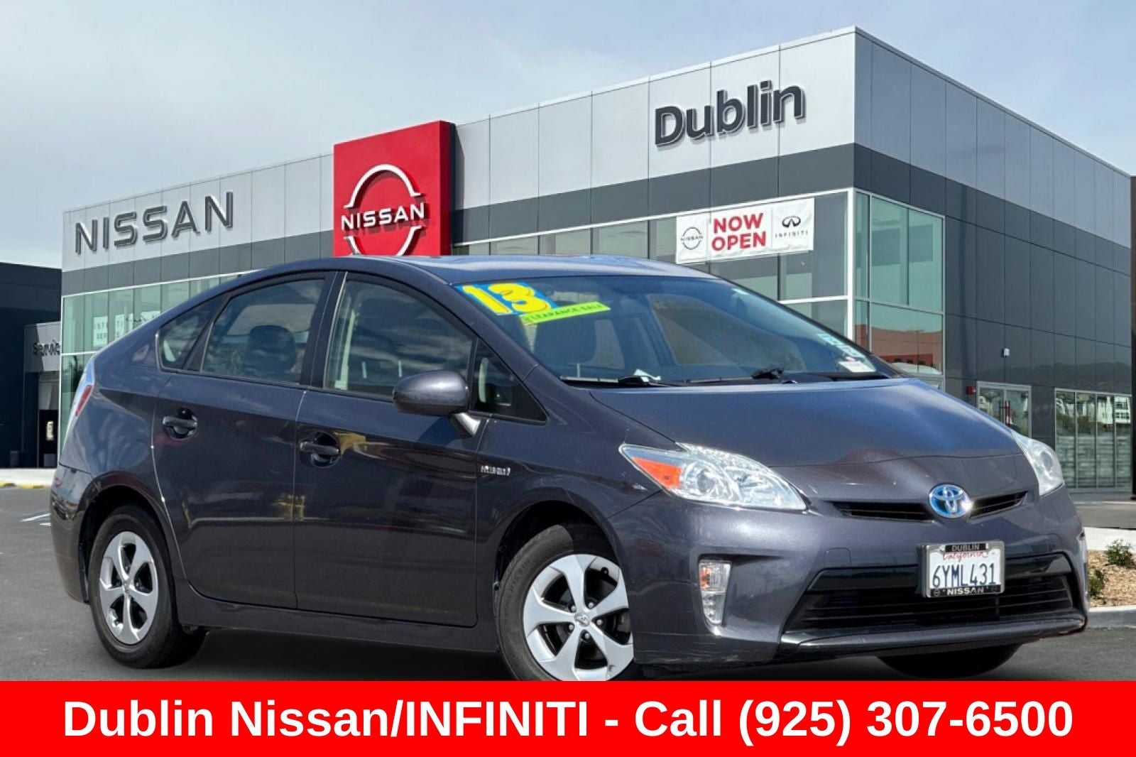 Used 2013 Toyota Prius Three with VIN JTDKN3DU5D5564437 for sale in Dublin, CA