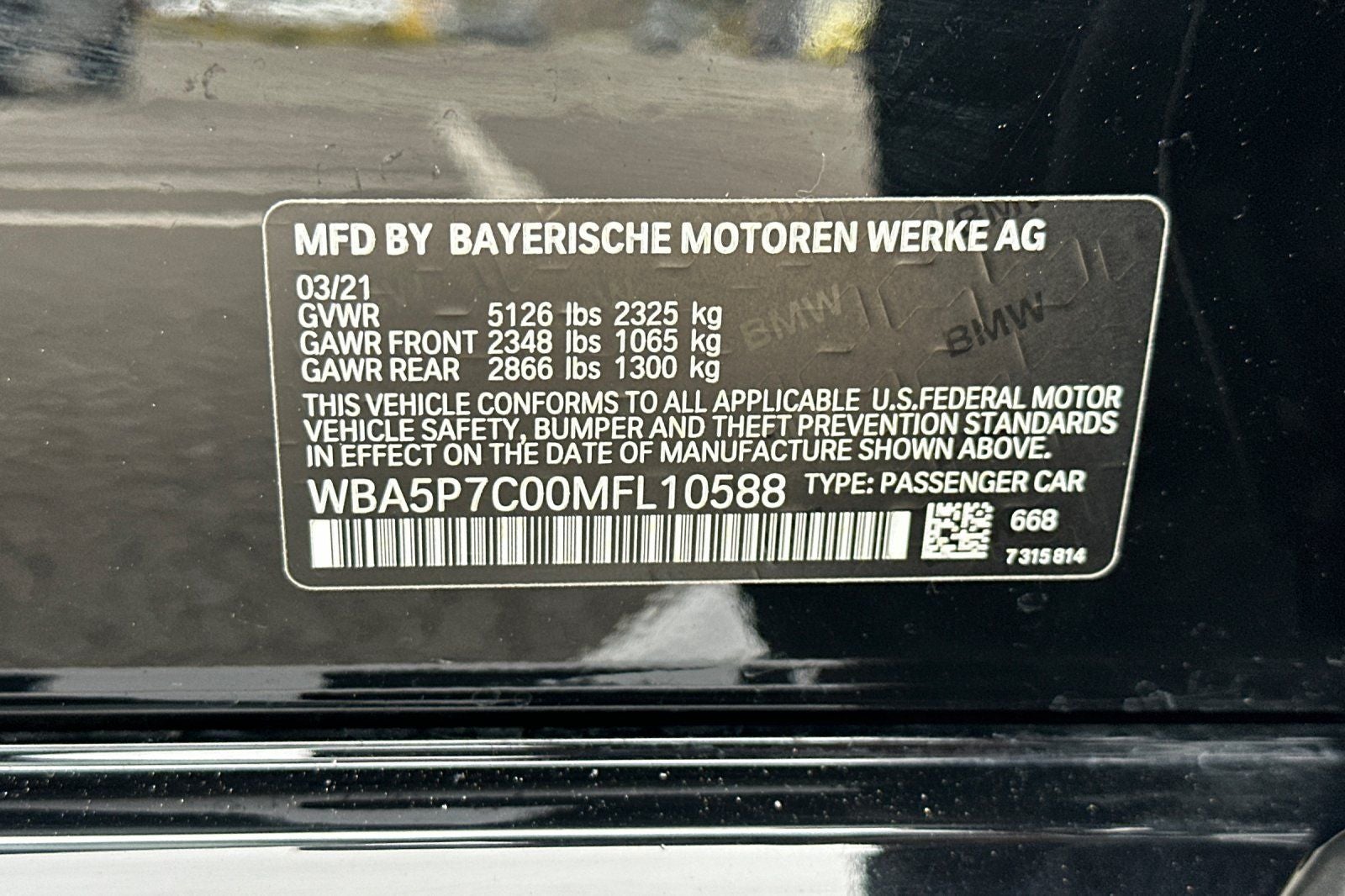 2021 BMW 3 Series 330e iPerformance