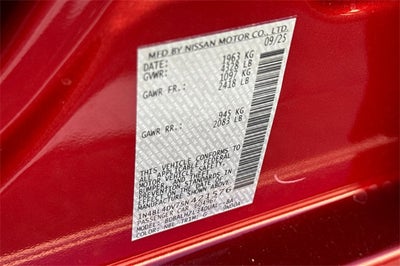 2025 Nissan Altima SV Special Edition